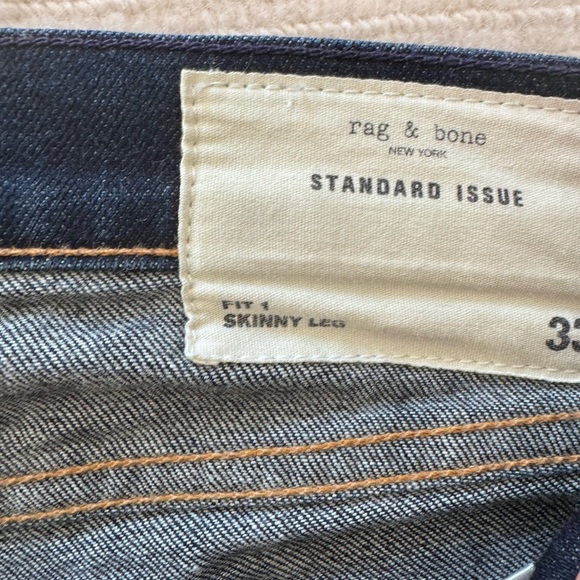 Rag & Bone Men’s Standard Issue Jeans - Picture 5 of 9